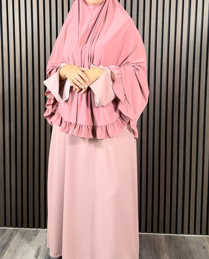 Ruffle Khimar